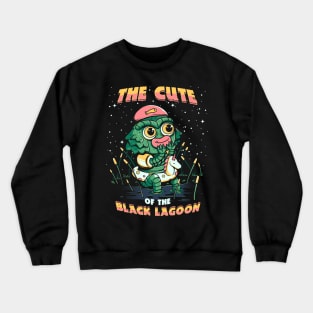 Cute of the black lagoon! Crewneck Sweatshirt